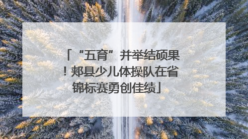 “五育”并举结硕果！郏县少儿体操队在省锦标赛勇创佳绩