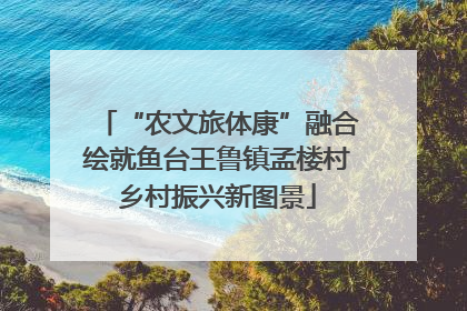“农文旅体康”融合绘就鱼台王鲁镇孟楼村乡村振兴新图景