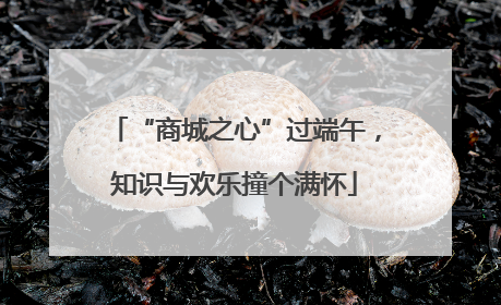 “商城之心”过端午，知识与欢乐撞个满怀