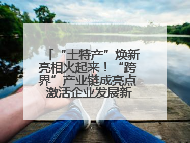 “土特产”焕新亮相火起来！“跨界”产业链成亮点 激活企业发展新增长点