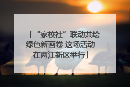 “家校社”联动共绘绿色新画卷 这场活动在两江新区举行