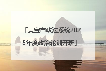 灵宝市政法系统2025年度政治轮训开班
