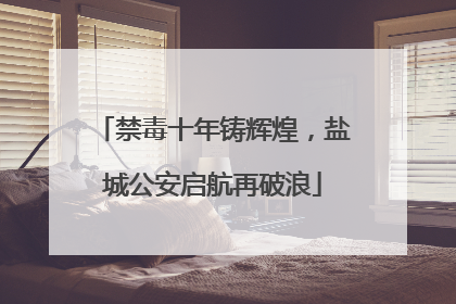 禁毒十年铸辉煌，盐城公安启航再破浪