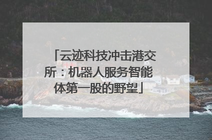 云迹科技冲击港交所：机器人服务智能体第一股的野望