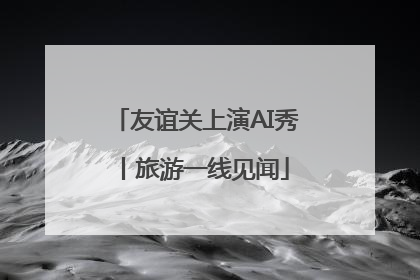 友谊关上演AI秀丨旅游一线见闻