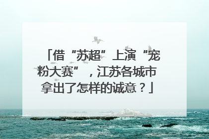 借“苏超”上演“宠粉大赛”，江苏各城市拿出了怎样的诚意？