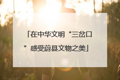 在中华文明“三岔口”感受蔚县文物之美