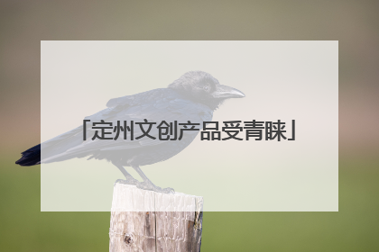 定州文创产品受青睐