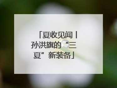 夏收见闻丨孙洪旗的“三夏”新装备