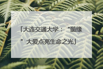 大连交通大学：“髓缘”大爱点亮生命之光