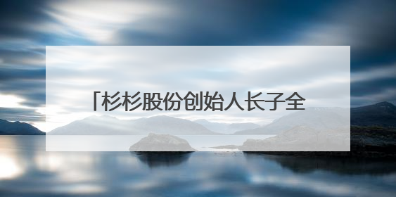 杉杉股份创始人长子全部持股被强执，知名牛散魏巍斥资1亿元入局