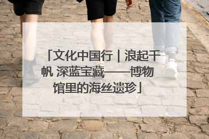 文化中国行｜浪起千帆 深蓝宝藏——博物馆里的海丝遗珍