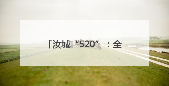 汝城“520”：全国通办首对新人领证
