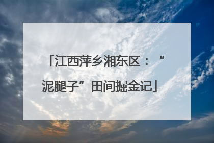 江西萍乡湘东区：“泥腿子”田间掘金记