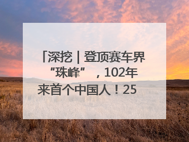 深挖｜登顶赛车界“珠峰”，102年来首个中国人！25岁的叶一飞凭什么创造历史？
