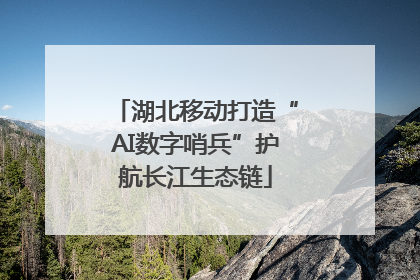 湖北移动打造“AI数字哨兵”护航长江生态链