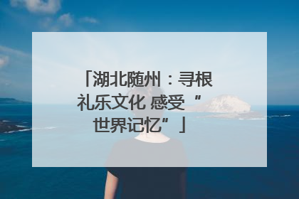 湖北随州：寻根礼乐文化 感受“世界记忆”