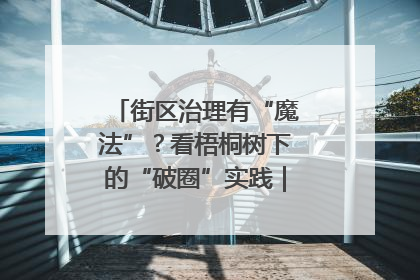 街区治理有“魔法”？看梧桐树下的“破圈”实践｜我在街区当书记