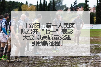 襄阳市第一人民医院召开“七一”表彰大会 以高质量党建引领新征程