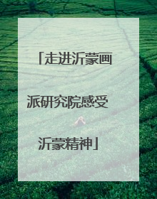 走进沂蒙画派研究院感受沂蒙精神