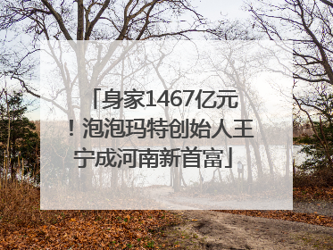 身家1467亿元！泡泡玛特创始人王宁成河南新首富