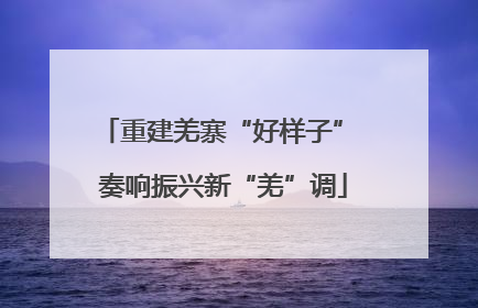 重建羌寨“好样子” 奏响振兴新“羌”调