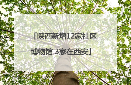 陕西新增12家社区博物馆 3家在西安